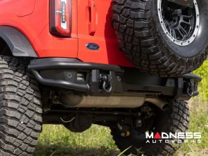 Ford Bronco Rear Bumper - Tubular - w/ Black Series Cube Lights Ford Bronco Rear Bumper - Tubular - w/ Black Series Cube Lights